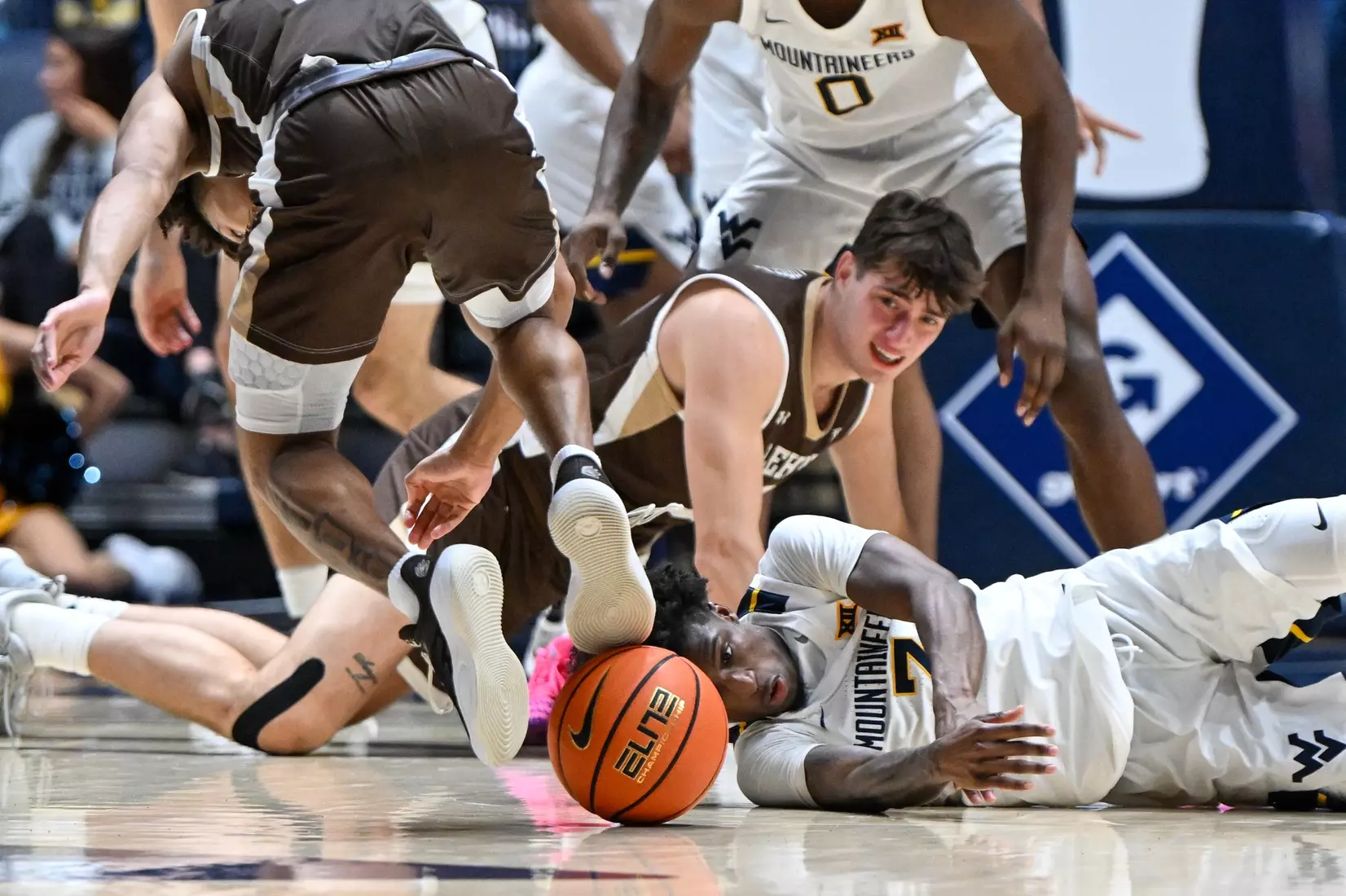 WVU vs Lehigh action at Hope Coliseum Sunday, Nov. 8, 2025