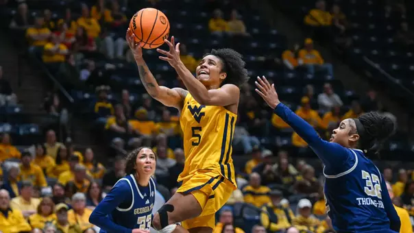 WVU vs Georgia Tech Thursday, Dec. 11, 2025 at the Hope Coliseum.