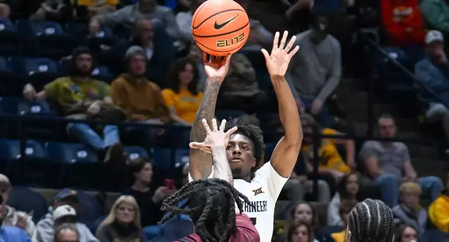 WVU vs Little Rock game action Tuesday Dec. 9, 2025