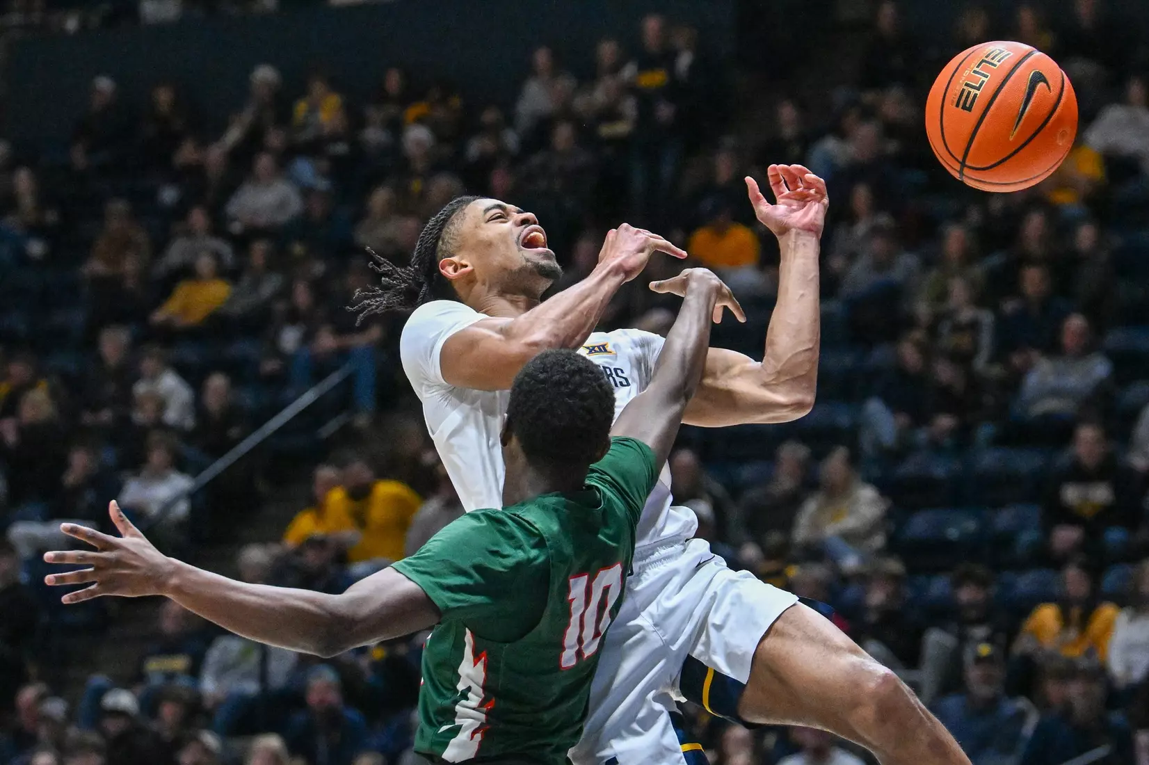 WVU vs Mississippi Valley State University men's basketball at the Hope Coliseum Dec. 22, 2025.