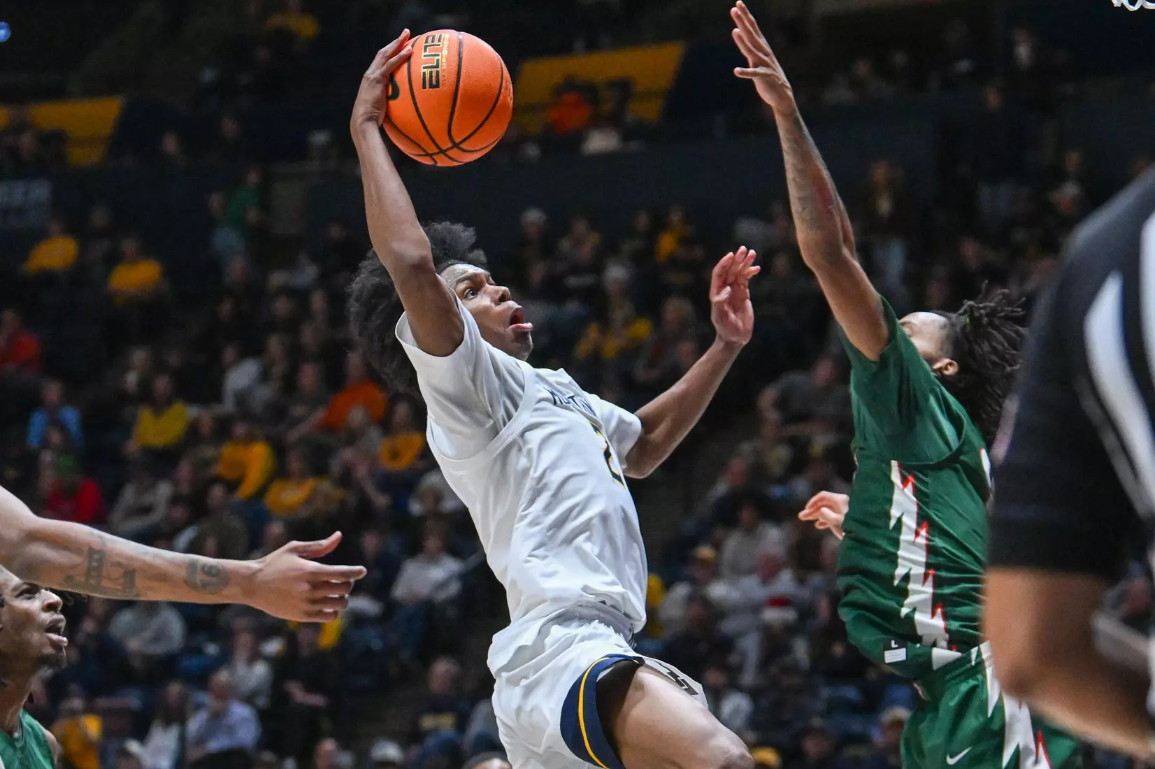 WVU vs Mississippi Valley State University men's basketball at the Hope Coliseum Dec. 22, 2025.