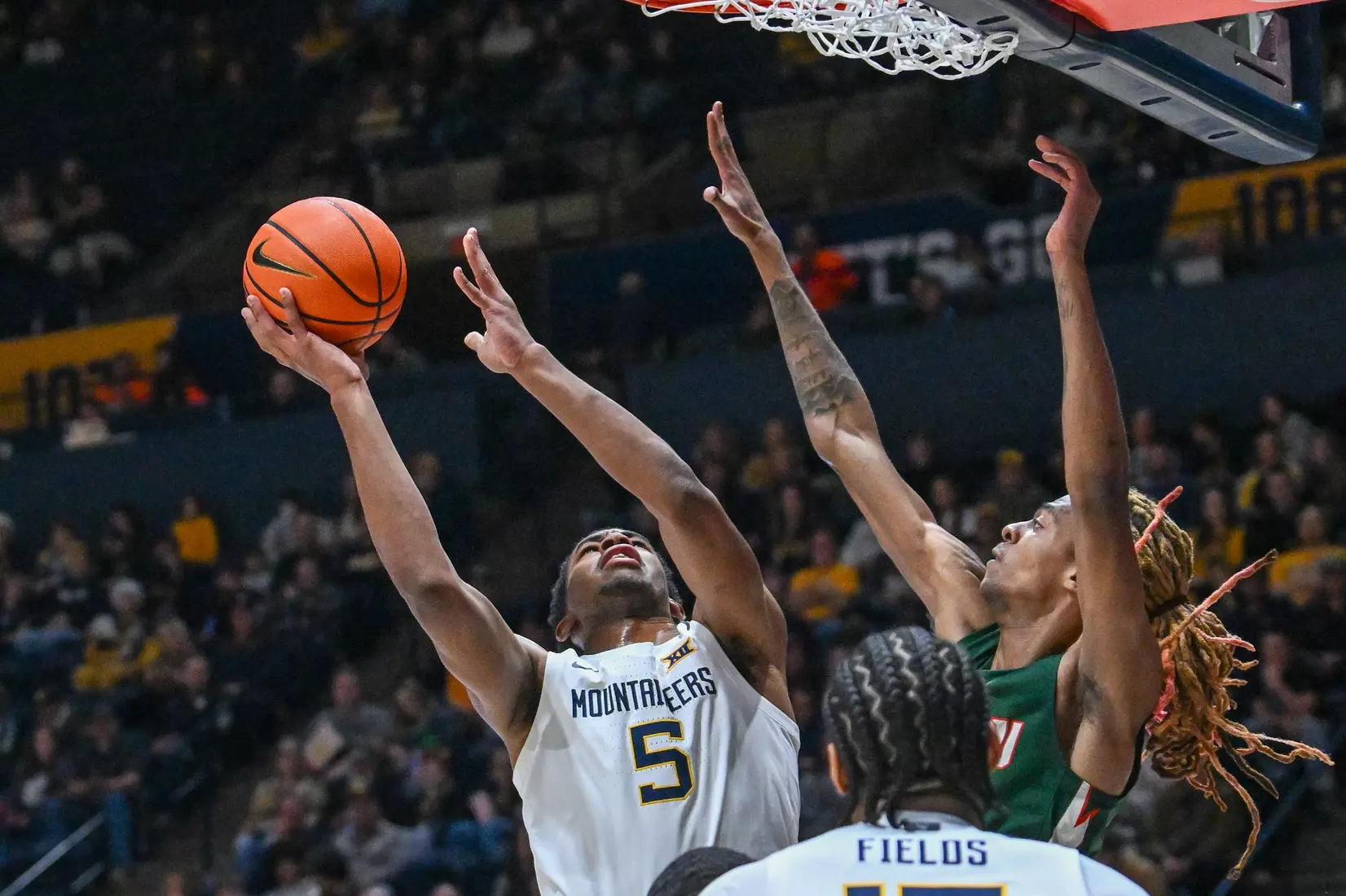 WVU vs Mississippi Valley State University men's basketball at the Hope Coliseum Dec. 22, 2025.
