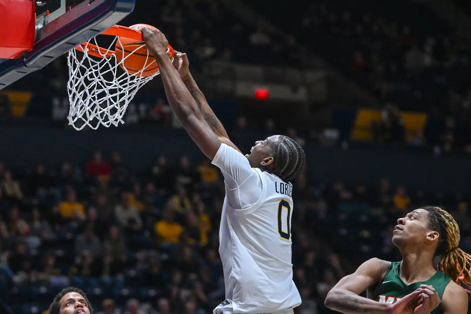 WVU vs Mississippi Valley State University men's basketball at the Hope Coliseum Dec. 22, 2025.