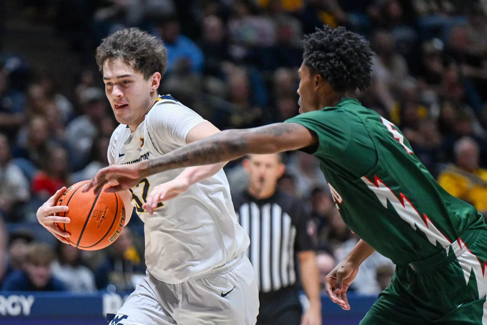 WVU vs Mississippi Valley State University men's basketball at the Hope Coliseum Dec. 22, 2025.