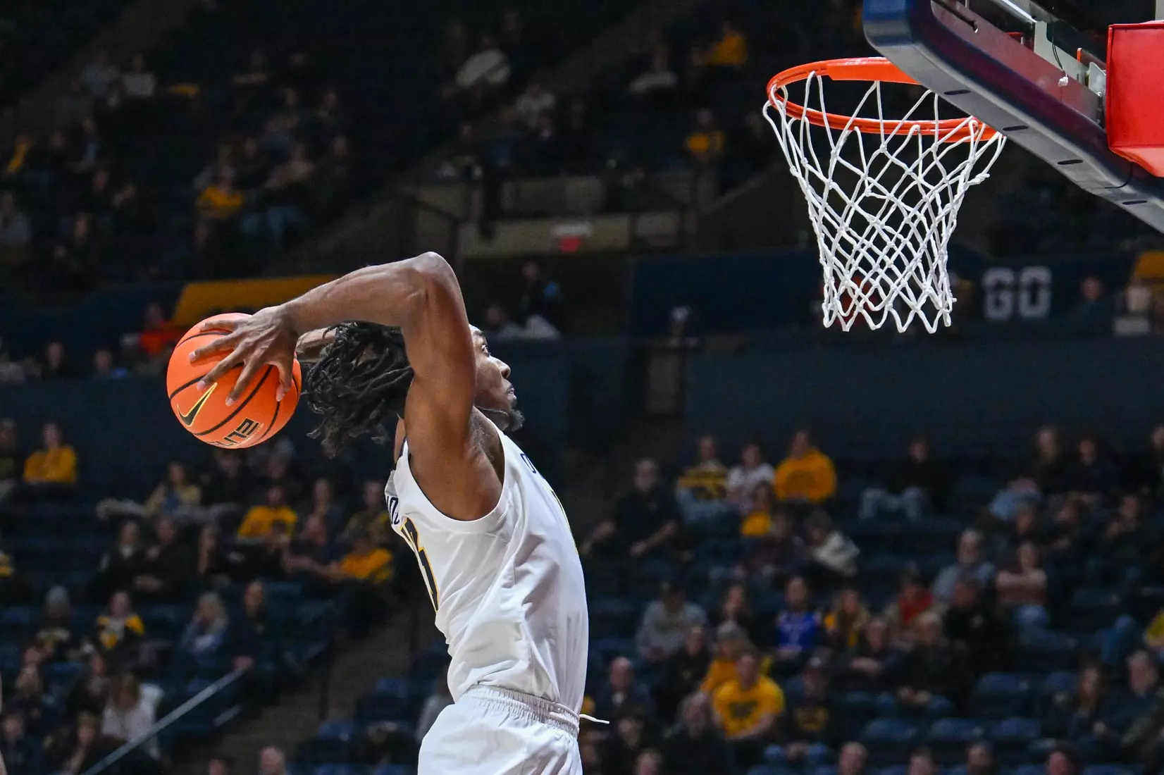 Game action WVU vs Coppin St. Dec. 3, 2025 at the Hope Coliseum