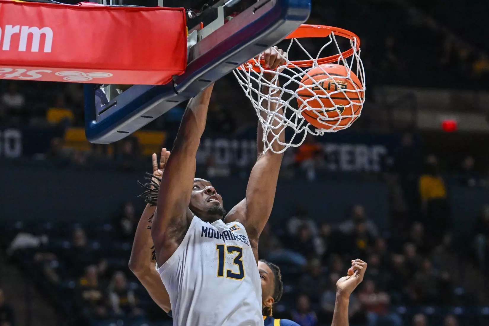 Game action WVU vs Coppin St. Dec. 3, 2025 at the Hope Coliseum