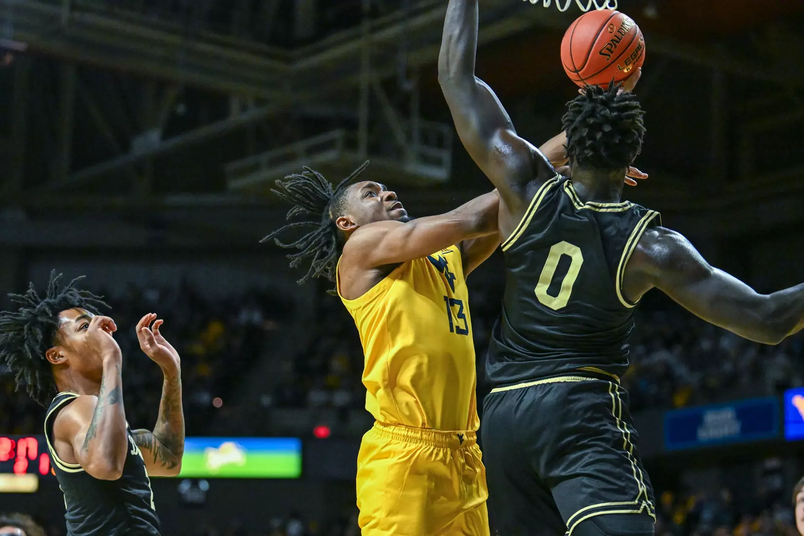 WVU vs Wake Forest basketball Dec. 6, 2025 in Charleston, WV.