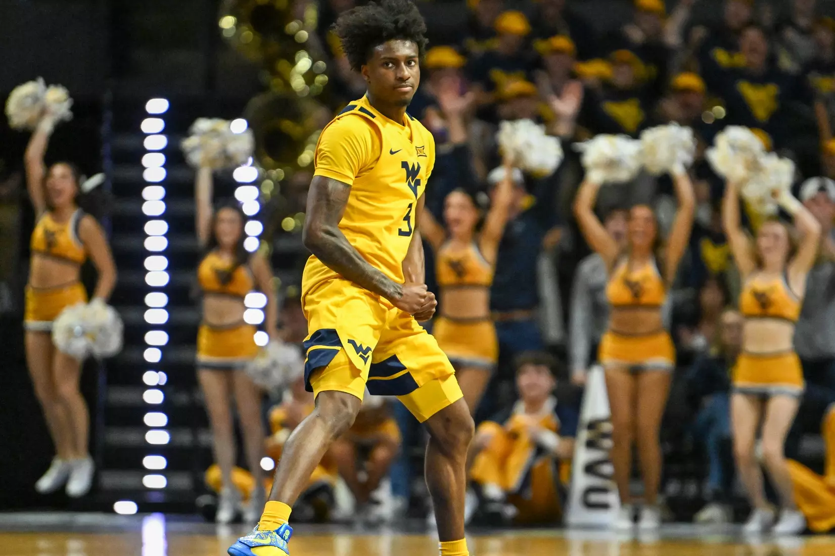 WVU vs Wake Forest basketball Dec. 6, 2025 in Charleston, WV.