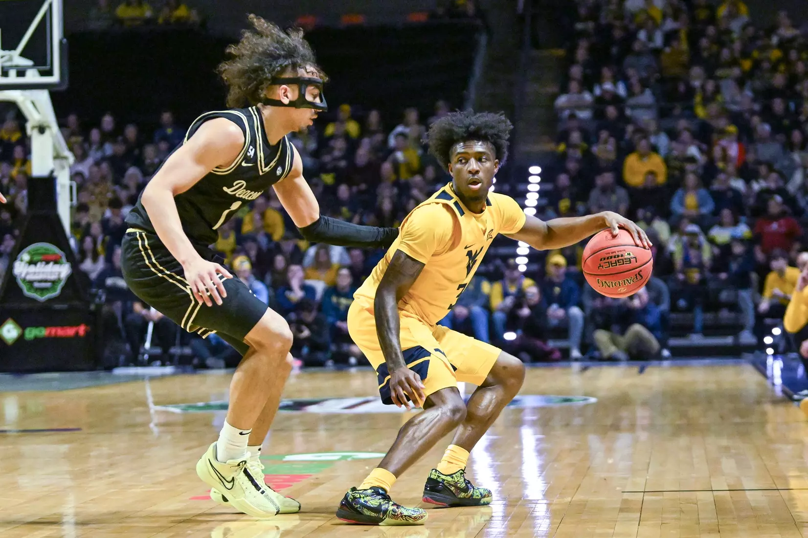 WVU vs Wake Forest basketball Dec. 6, 2025 in Charleston, WV.