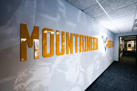 WVU Wrestling Pavilion interior 2025