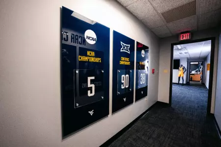 WVU Wrestling Pavilion interior 2025