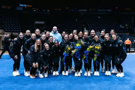 team on senior night