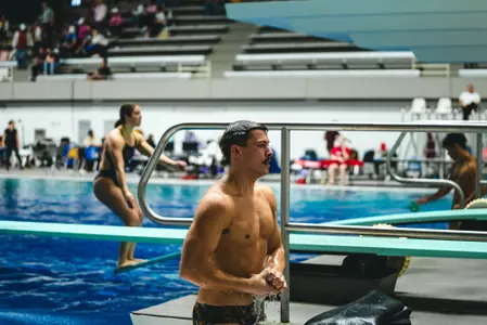 Owen Recker at 2025 Big 12 Championships