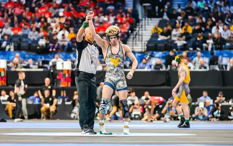Jett Strickenberger at NCAA Wrestling Championships (March 20, 2025)
