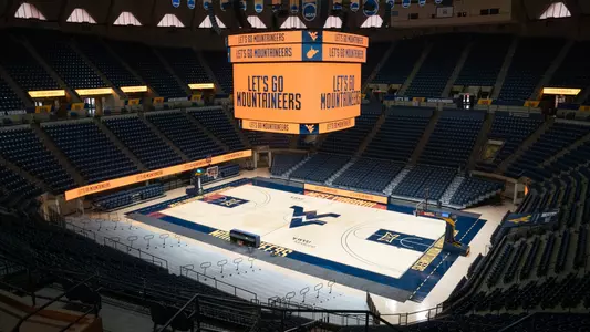 WVU Coliseum Interior (empty)