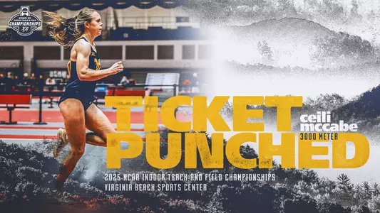 Ceili McCabe NCAA Ticket Punched