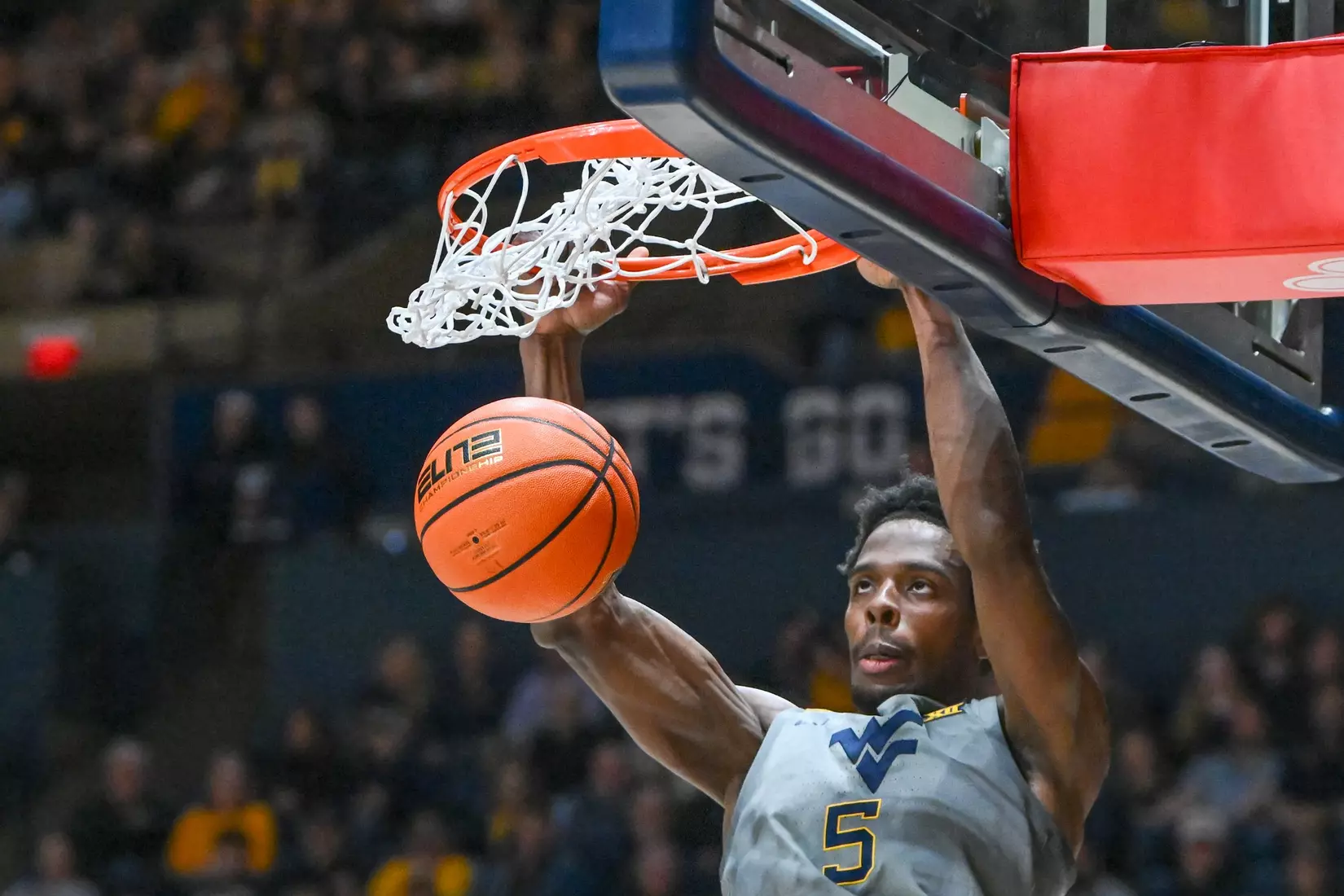 Toby Okani slams for two.