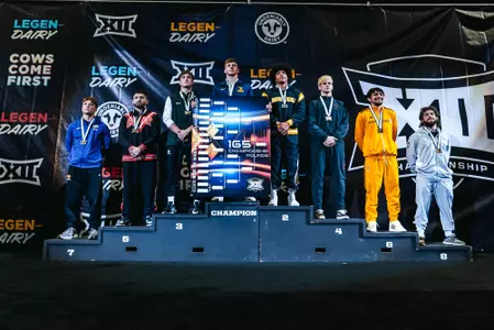 Peyton Hall Big 12 Championships (podium)