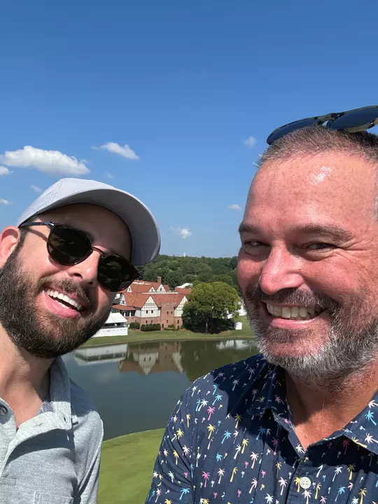 Joe Martin with Jeff Jastrow