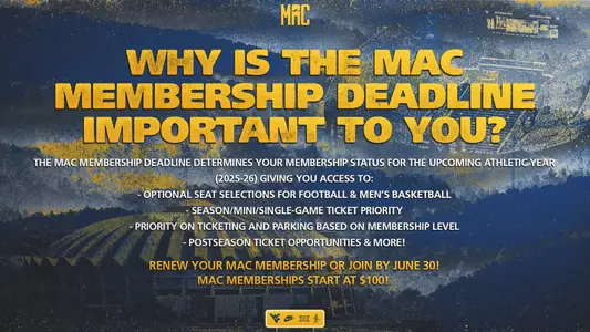 Mac Membership Deadline