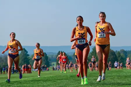 Moura and Rinker running