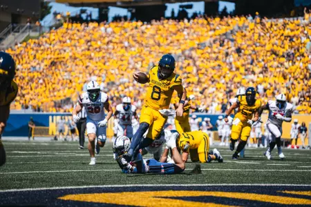 Nicco Marchiol rushing TD vs. RMU (Aug. 30, 2025)