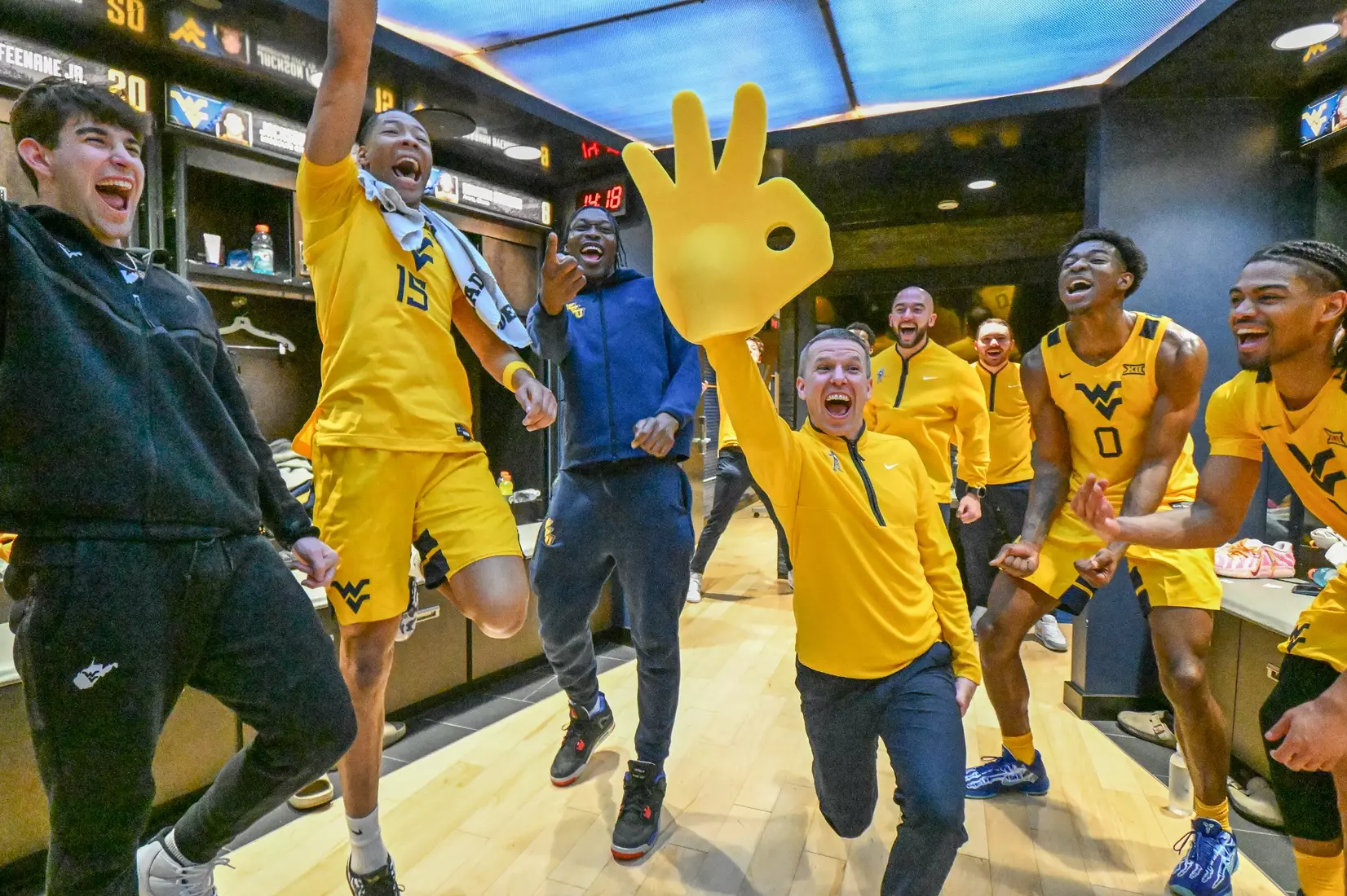 West Virginia hosts No. 22 Kansas on Jan. 10, 2026, at Hope Coliseum in Morgantown, W.Va.