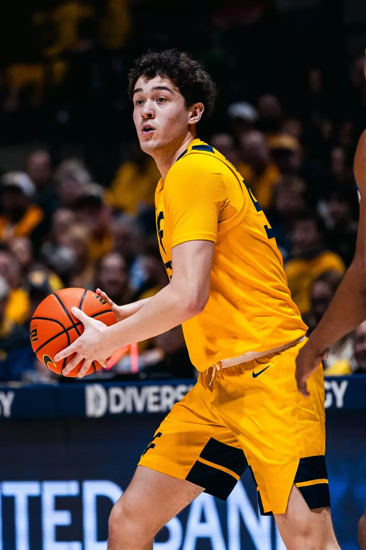 West Virginia hosts No. 22 Kansas on Jan. 10, 2026, at Hope Coliseum in Morgantown, W.Va.