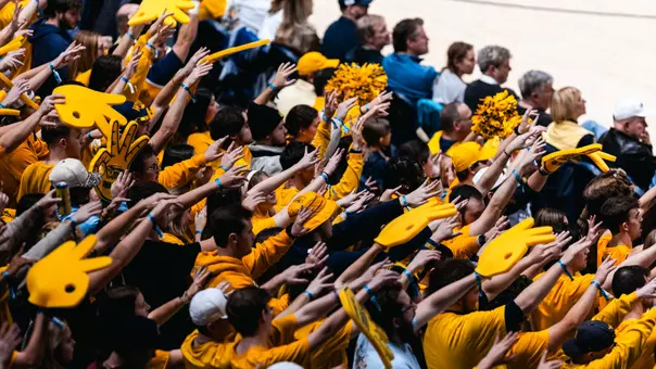 West Virginia hosts No. 22 Kansas on Jan. 10, 2026, at Hope Coliseum in Morgantown, W.Va.