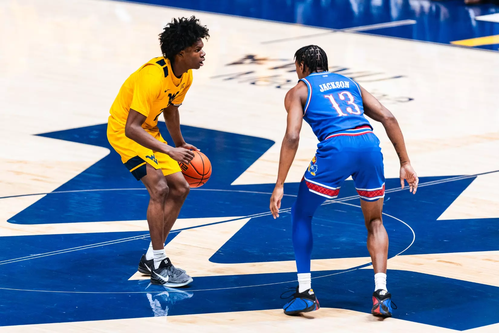 West Virginia hosts No. 22 Kansas on Jan. 10, 2026, at Hope Coliseum in Morgantown, W.Va.