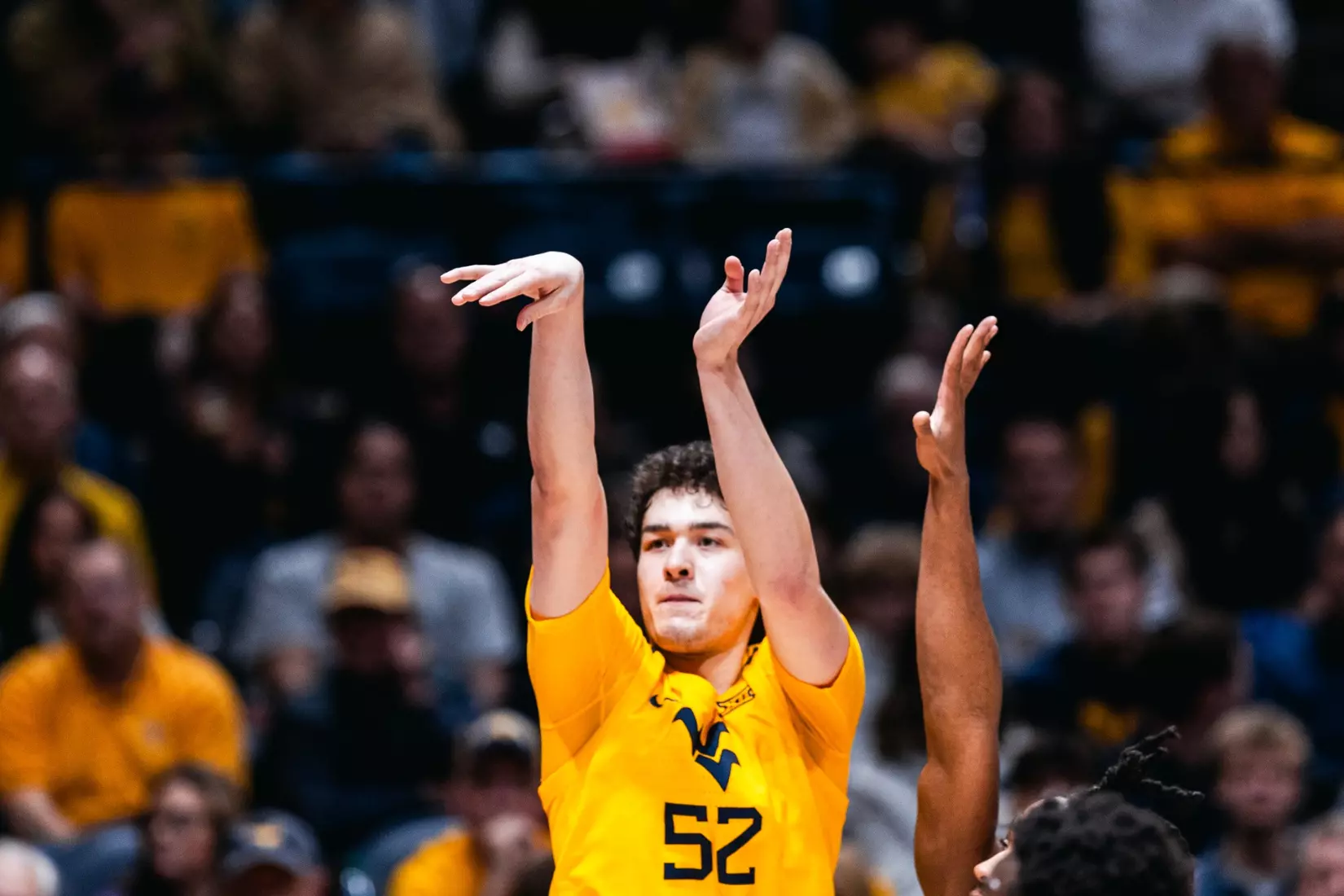 West Virginia hosts No. 22 Kansas on Jan. 10, 2026, at Hope Coliseum in Morgantown, W.Va.