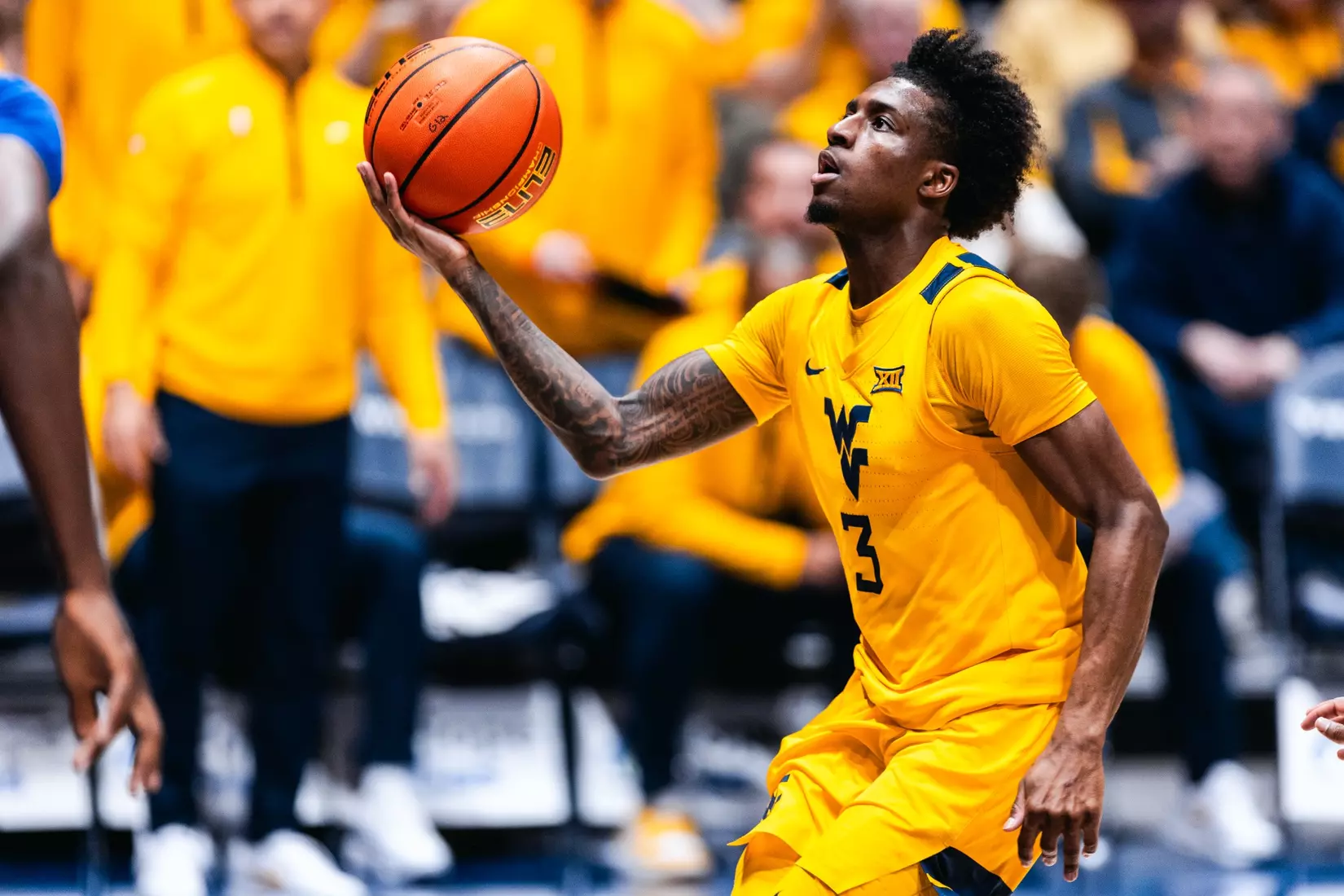 West Virginia hosts No. 22 Kansas on Jan. 10, 2026, at Hope Coliseum in Morgantown, W.Va.