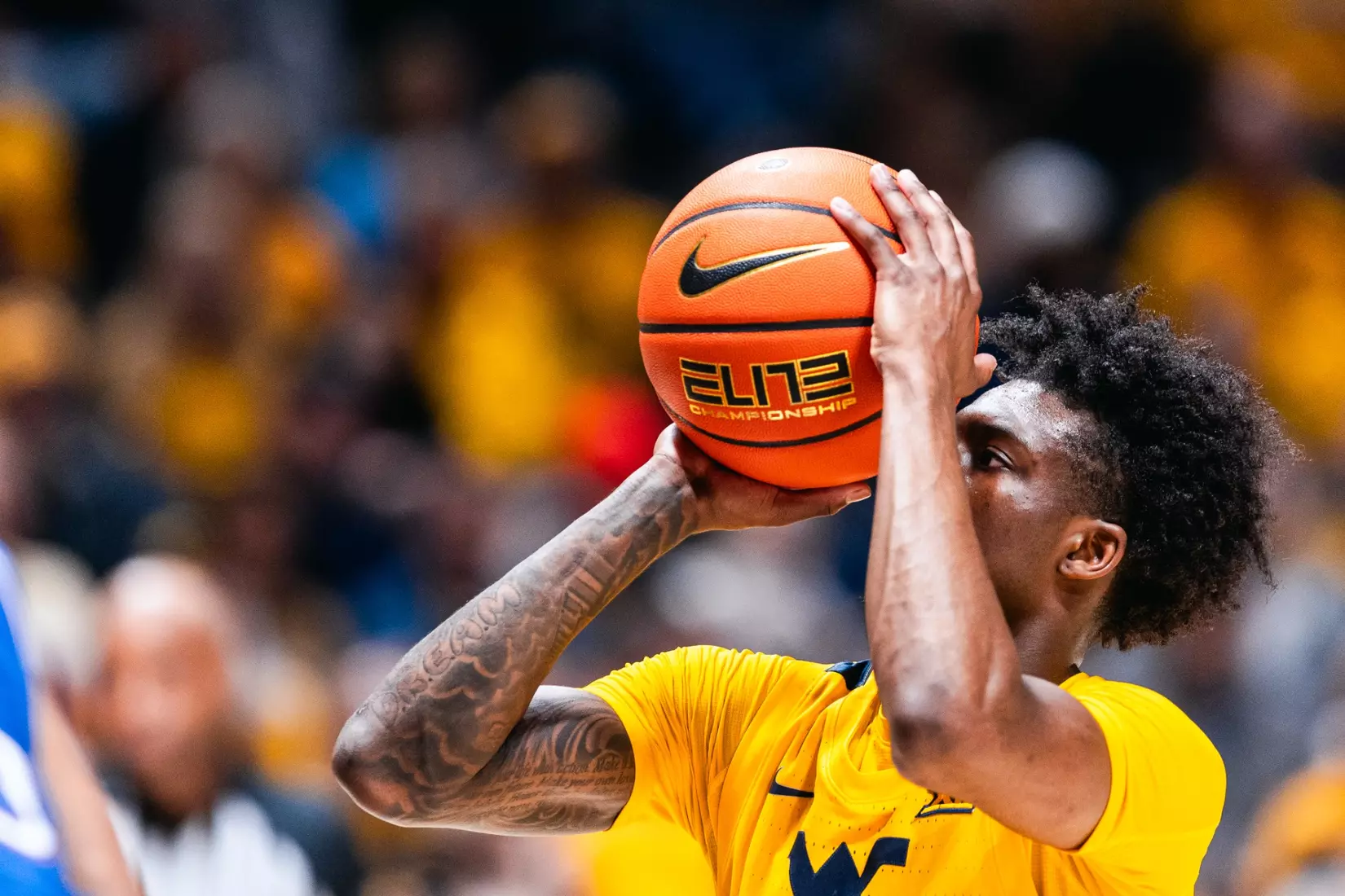 West Virginia hosts No. 22 Kansas on Jan. 10, 2026, at Hope Coliseum in Morgantown, W.Va.