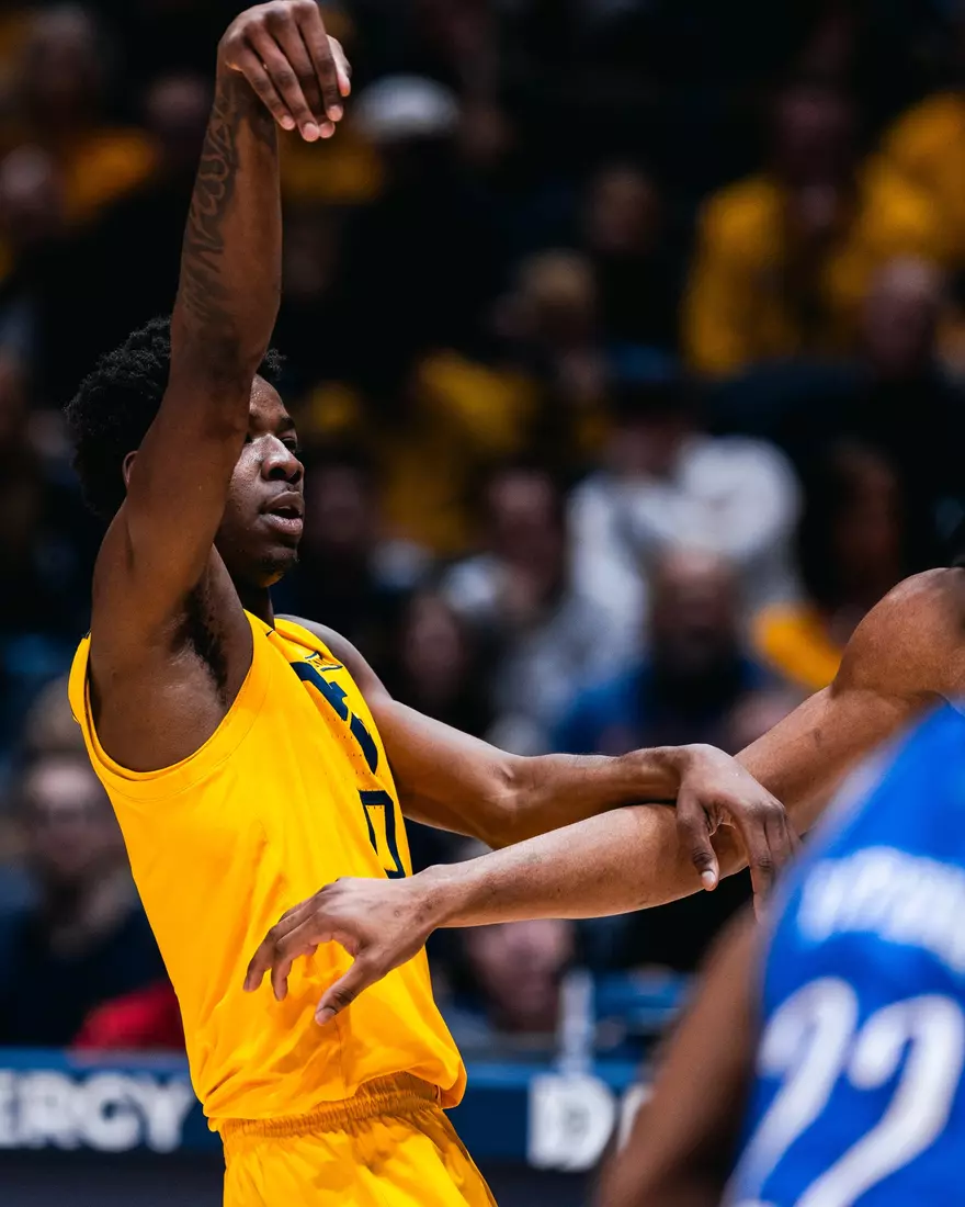 West Virginia hosts No. 22 Kansas on Jan. 10, 2026, at Hope Coliseum in Morgantown, W.Va.