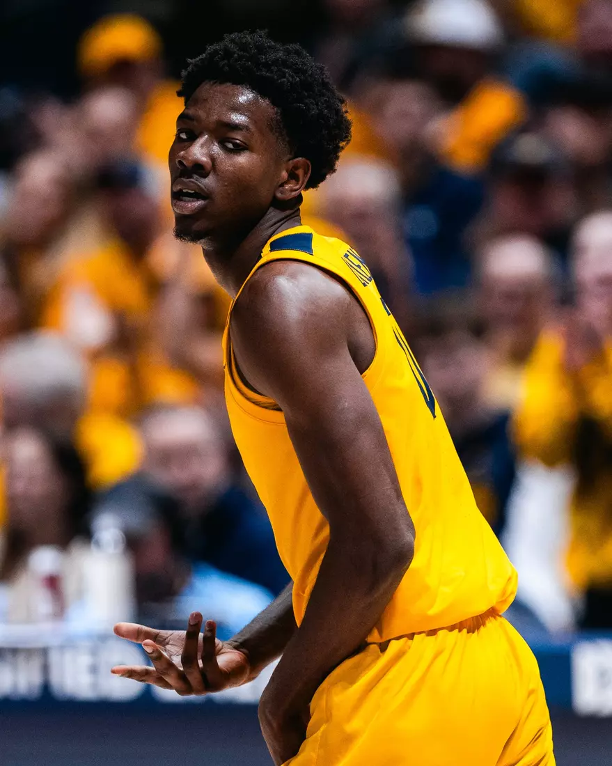 West Virginia hosts No. 22 Kansas on Jan. 10, 2026, at Hope Coliseum in Morgantown, W.Va.