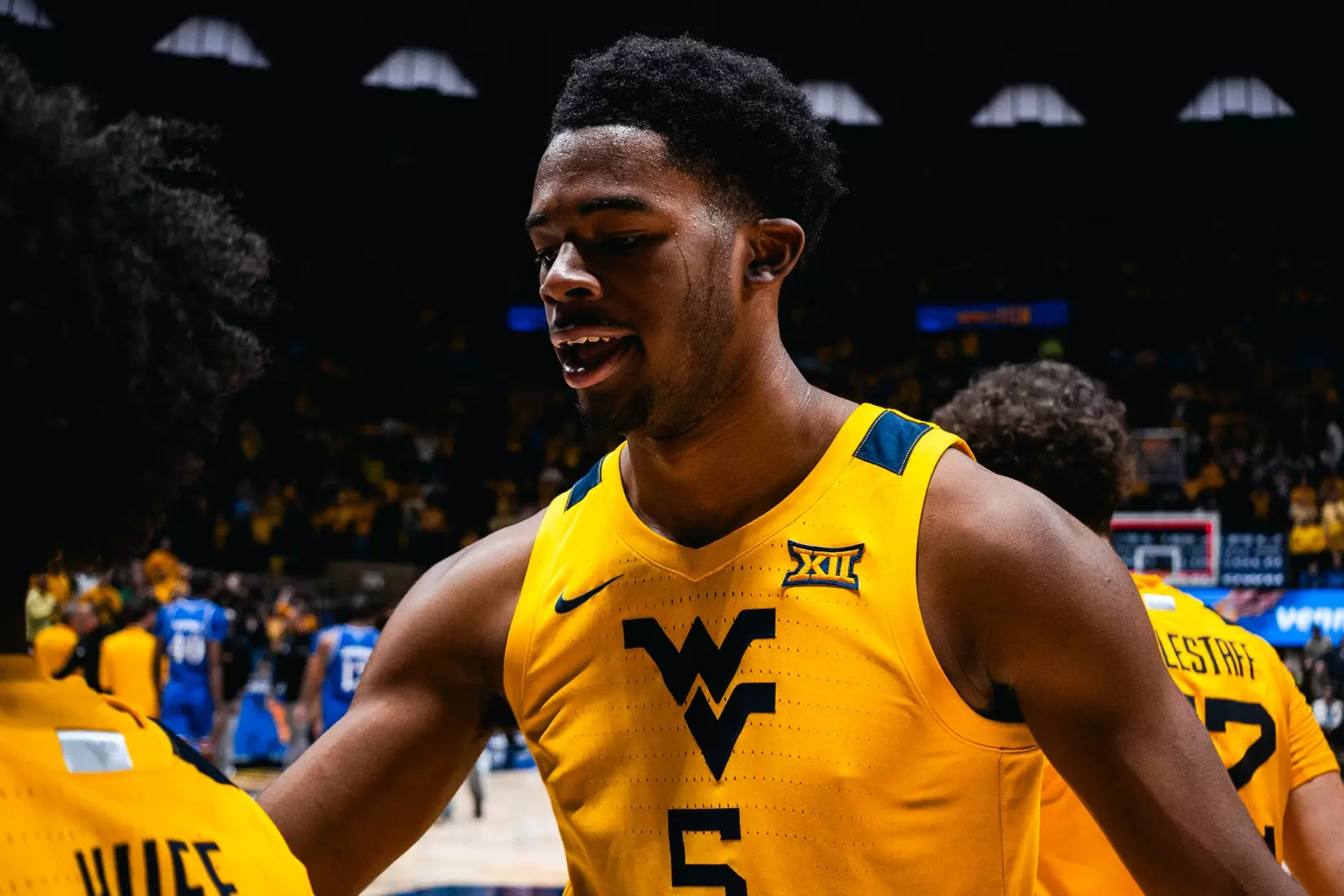 West Virginia hosts No. 22 Kansas on Jan. 10, 2026, at Hope Coliseum in Morgantown, W.Va.