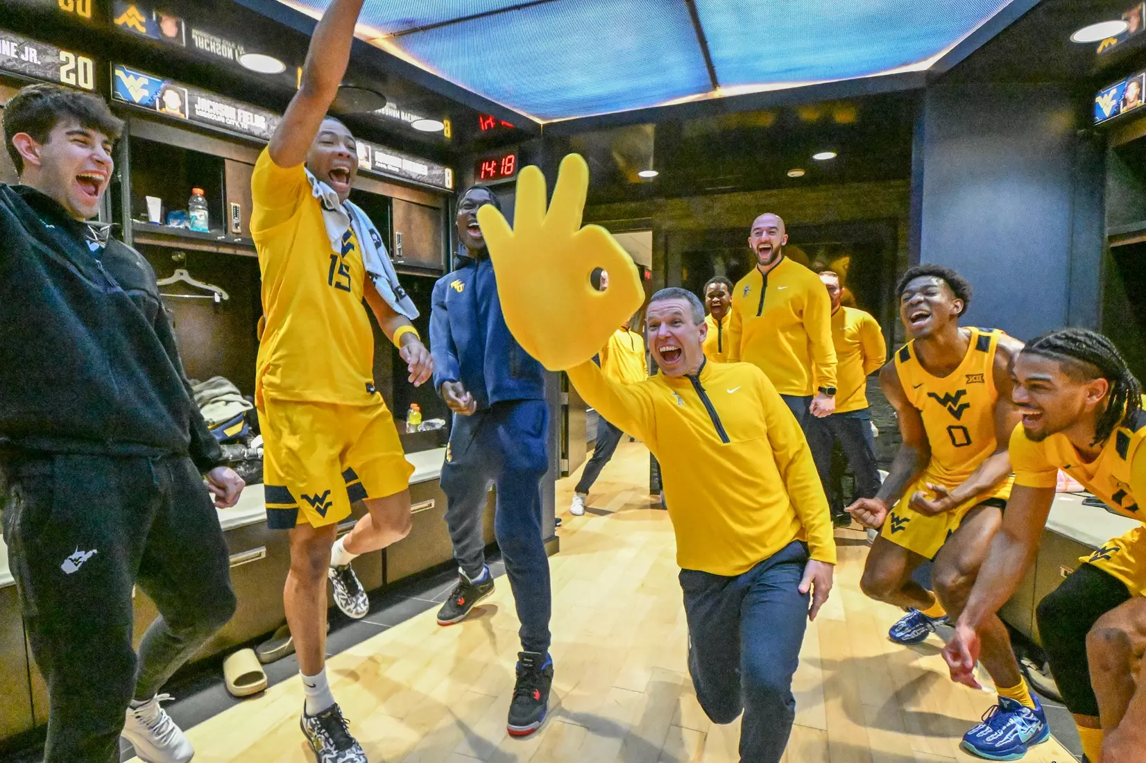 West Virginia hosts No. 22 Kansas on Jan. 10, 2026, at Hope Coliseum in Morgantown, W.Va.