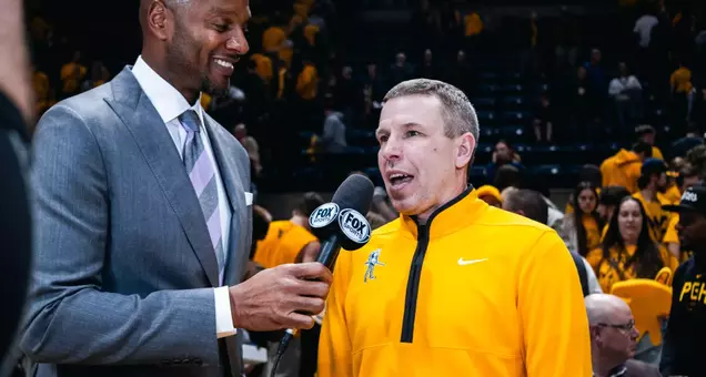 West Virginia hosts No. 22 Kansas on Jan. 10, 2026, at Hope Coliseum in Morgantown, W.Va.