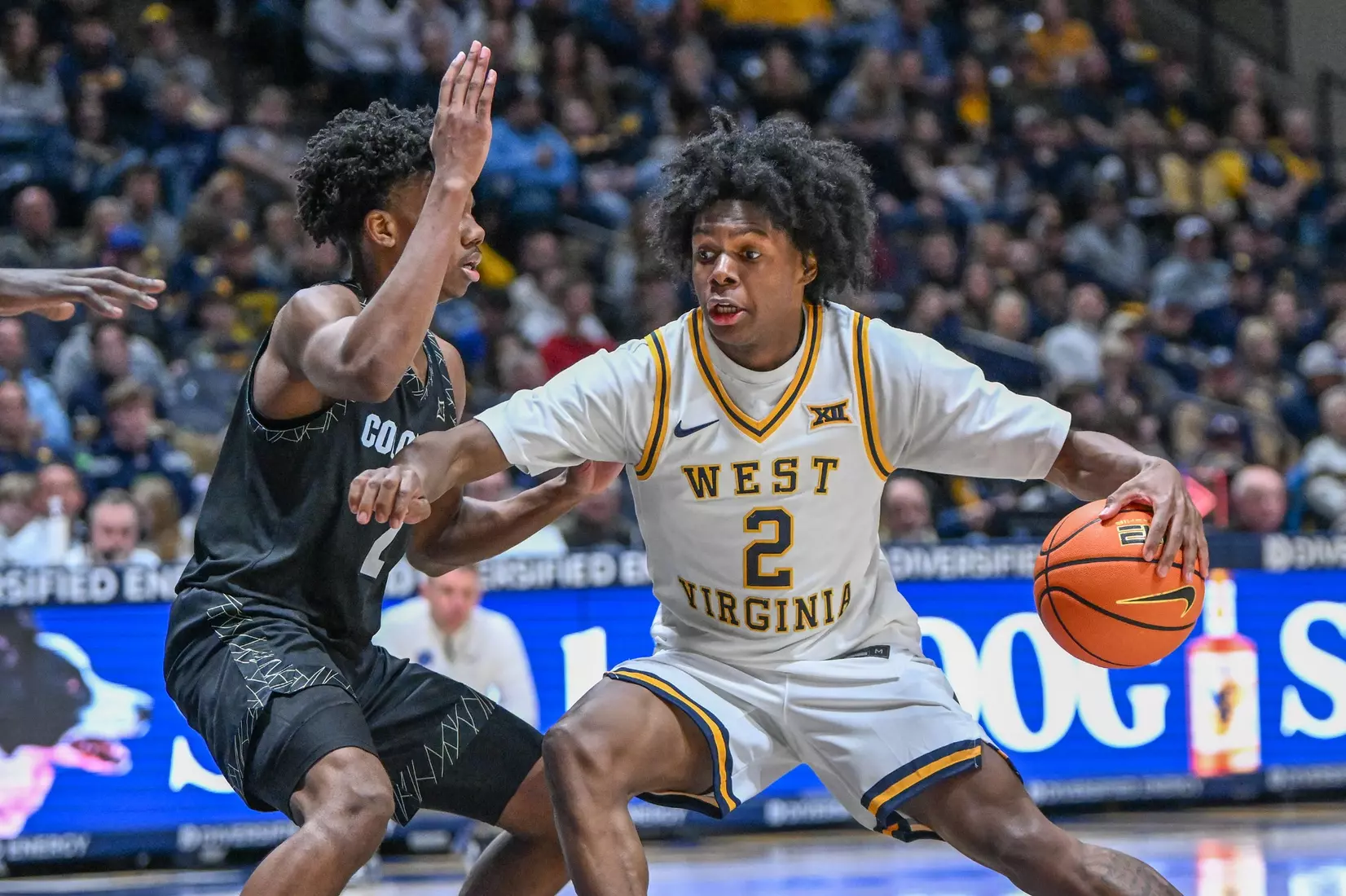 Game action from WVU vs Colorado Saturday, Jan. 17, 2026 at the Hope Coliseum.