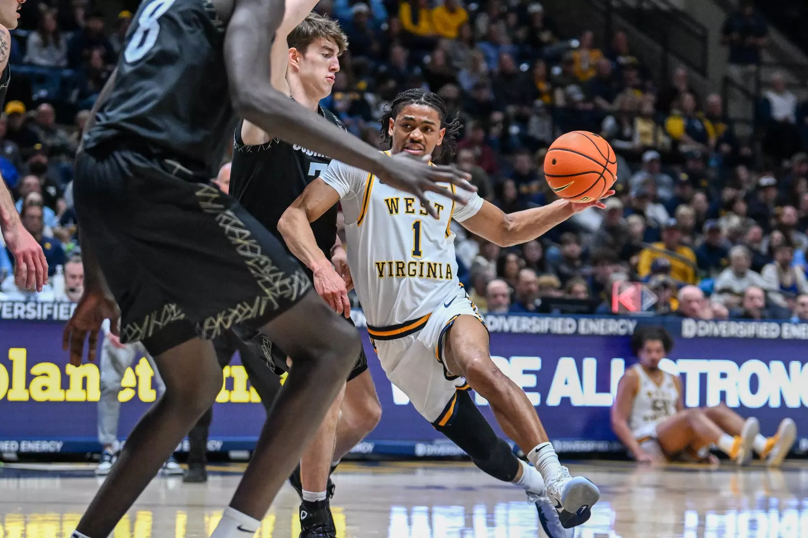 Game action from WVU vs Colorado Saturday, Jan. 17, 2026 at the Hope Coliseum.