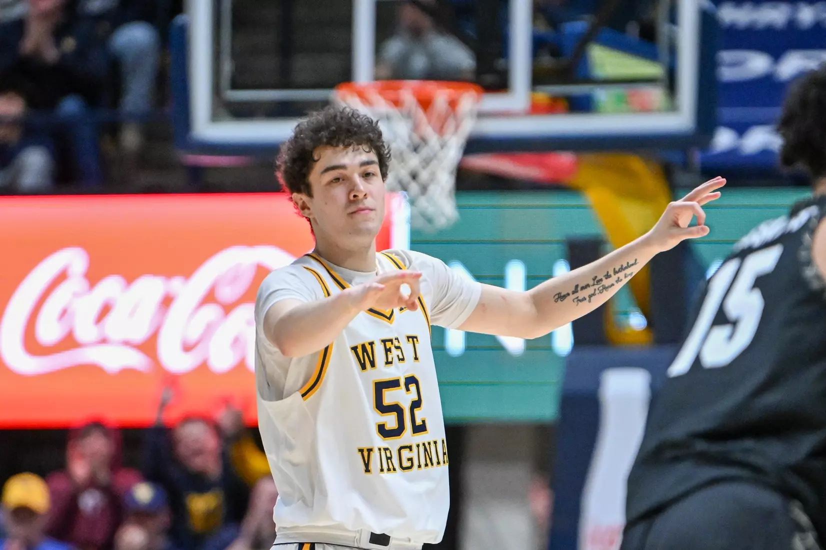 Game action from WVU vs Colorado Saturday, Jan. 17, 2026 at the Hope Coliseum.