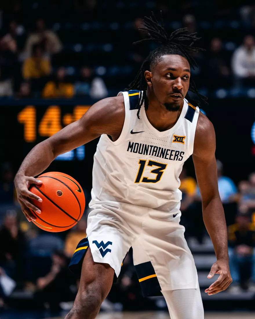 West Virginia battles Cincinnati in its Big 12 Conference home opener at Hope Coliseum on Jan. 6, 2026.