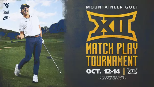 A graphic of the Big 12 Match Play Tournament