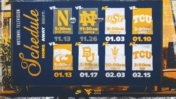 2026 WBB National TV Schedule