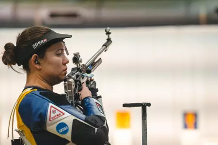 Jennifer Kocher shoots a match against Memphis
