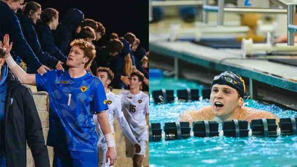 Toby Mawer and Jake Salcedo were named Student-Athletes of the Week