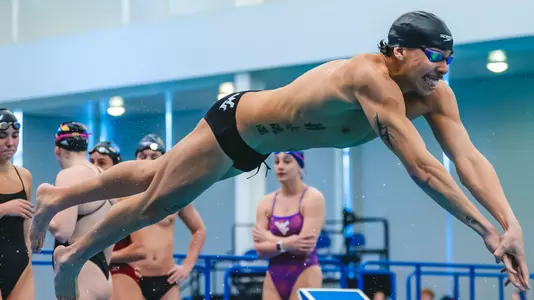 Nick Lugo at 2026 Big 12 Championships (Feb. 24, 2026)