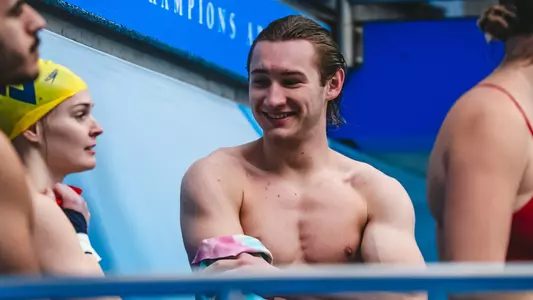 Levi Hellmann at 2026 Big 12 Championships (Feb. 24, 2026)