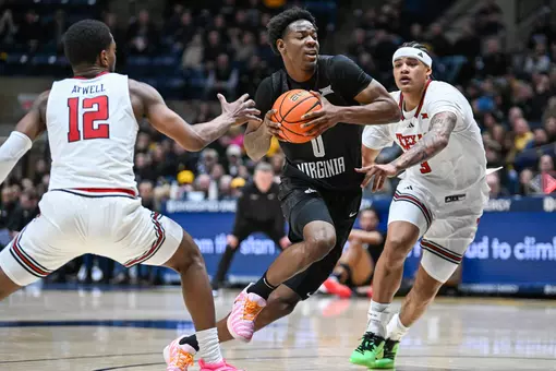 West Virginia hosts No. 13 Texas Tech on Sunday, Feb. 8, at Hope Coliseum in Morgantown.