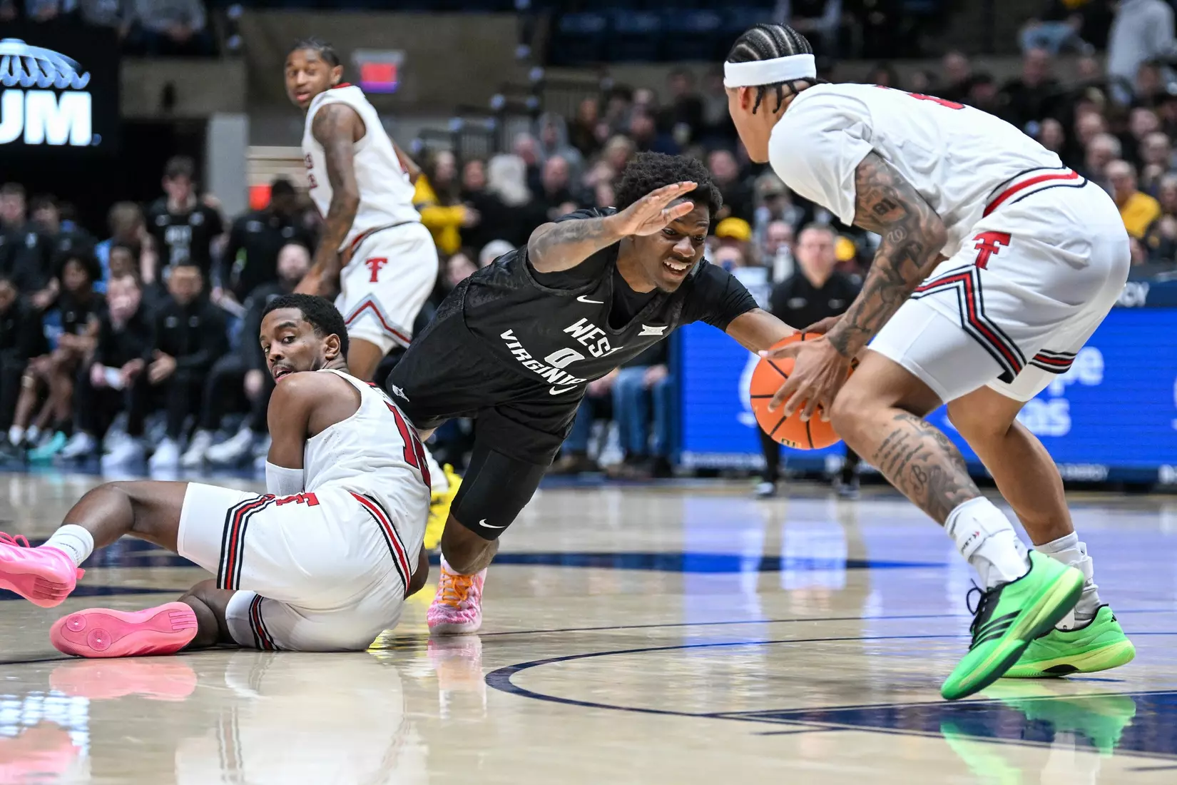 West Virginia hosts No. 13 Texas Tech on Sunday, Feb. 8, at Hope Coliseum in Morgantown.